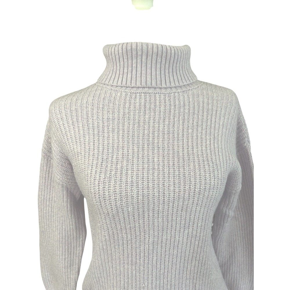 Old Navy So Soft Lavender Turtleneck Sweater SZ M Womans